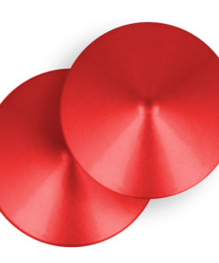 OHMAMA FETISH RED CIRCLE NIPPLE COVER