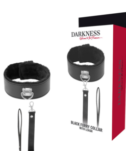 DARKNESS - GEFÜTTERTE HALSKETTE MIT TITANKETTE