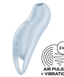 SATISFYER - POCKET PRO 1 KLITORIS-STIMULATOR HELLBLAU