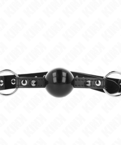 KINK - BALL 4 CM KNEBEL MIT SPITZENNIET UND SCHNAPPVERSCHLUSS 65 x 2 CM