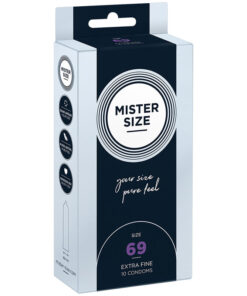 MISTER SIZE - KONDOME GRÖSSE XXXL 69 MM (10 EINHEITEN)