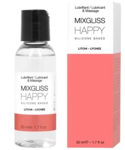 MIXGLISS - HAPPY LITCHI SILIKON-SCHMIERMITTEL 50 ML